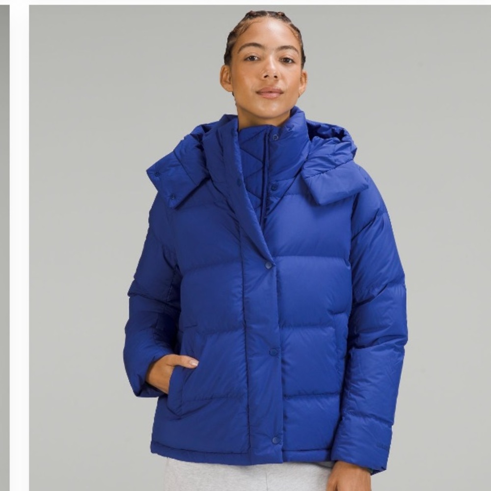 Wonder Puff Down Jacket - Blue - image 1